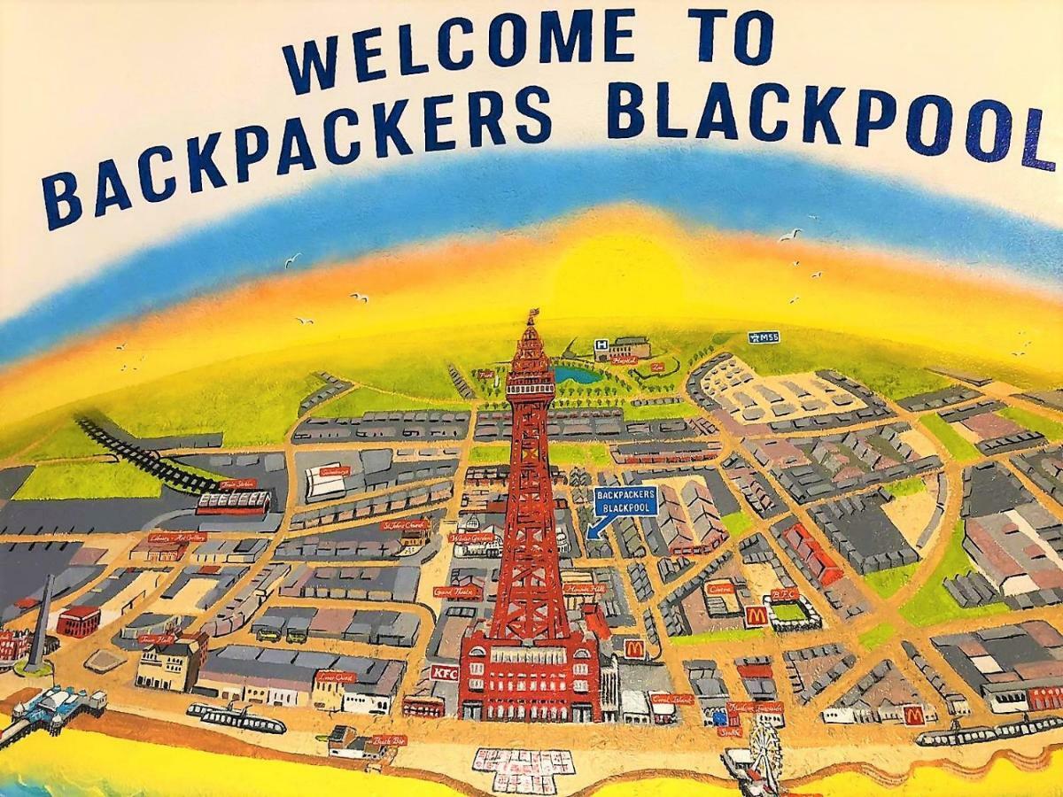 Backpackers Blackpool Hotel & Suites Eksteriør billede